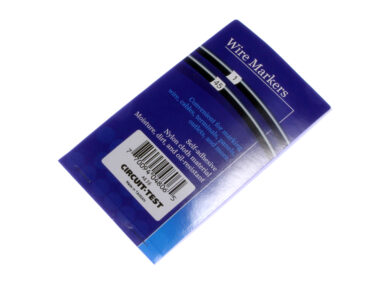 Wire Marker Book: 1,2,3,A,B,C,T1,T2,T3,L1,L2,L3