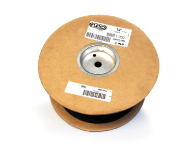 Braided Wrap Sleeving 1/4"W x 300M (1000'), Black