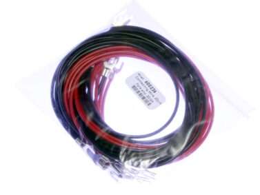 Connecting Wire, 20cm - Fork end, 10ea Red & Black