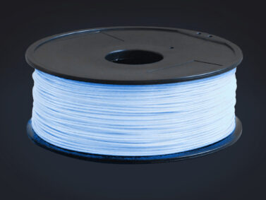 eSun 1.75mm Luminous Blue ABS Filament - 1kg Spool