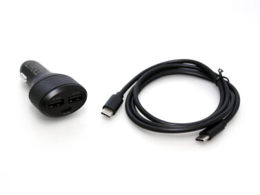 Auto Power Supply USB-C PD/QC3 60W, with Cable