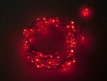 Superflex 4.5m 90 Red LED Strand, 5cm Spacing
