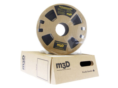 Matter3D Matte Black Performance PLA 1.75mm Filament - 1kg Spool