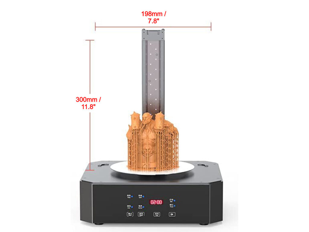 Rod Resin Curing Rack Creality UW-02 Resin Curing Station - Solarbotics Ltd.