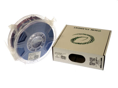 eSun 1.75mm ePLA-Silk Magic Dual-Color Green/Blue Filament - 1kg Spool