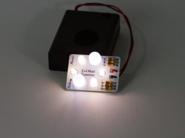 Evil Mad Scientist Flickery Flame Soldering Kit - White/Warm-White