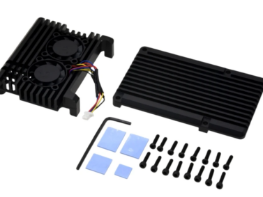 Raspberry Pi 5 Heat Sink - Dual-Fan Active