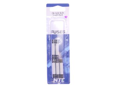 Fuse, 6x30mm, Ceramic - 15A/250V SLOW, 5/pk