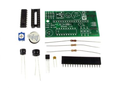 Gravitech Serial Character LCD Driver Board Kit (Non-USB)
