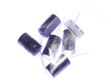 Capacitor, 1000uF/50V -  Electrolytic, 5/pk