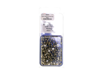 Screw, 4-40x1/4", Ph. Pan Head - 100/pk