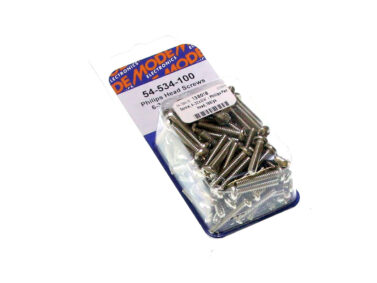 Screw, 6-32x3/4" - Phillips Pan Head, 100/pk
