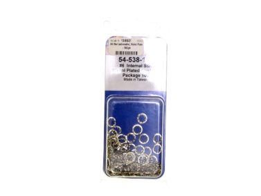 #6 Star Lockwasher, Nickel Plate - 100/pk