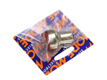 LED 15mm Bayonet Replacement - RED, 15mm, 12VDC