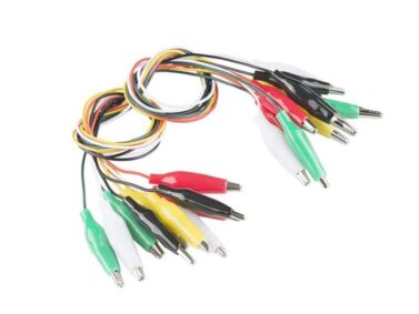 Alligator Test Leads - Multicolored (10 Pack)