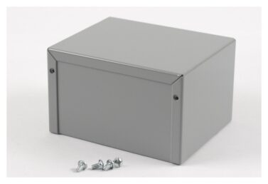 Aluminium Utility Enclosure, Gray - 127x102x76mm (5x4x3in)