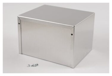 Aluminium Utility Enclosure, Unfinished - 152x127x102mm (6x5x4in)