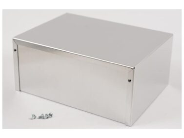 Aluminium Utility Enclosure, Unfinished - 203x152x89mm (8x6x3.5in)