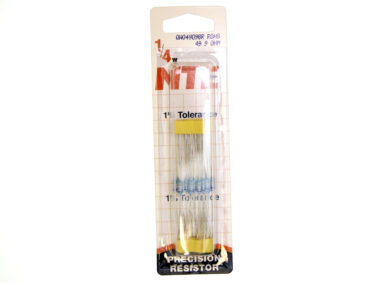 49.9 OHM, 1/4W 1% Film Resistor - 25/pk
