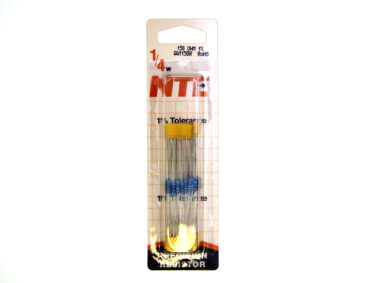 150 OHM, 1/4W 1% Film Resistor, 25/pk