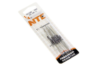 200 OHM, 1/4W 1% Film Resistor - 25/pk