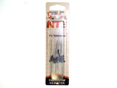 1M Resistor - 1/4W 1% Film - 25/pk