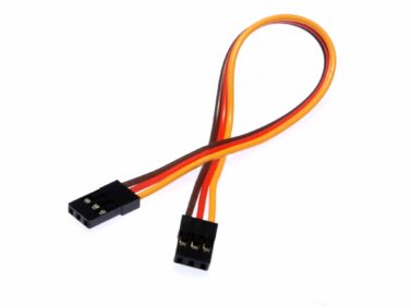 150mm Futaba-style Servo cable, Double Female