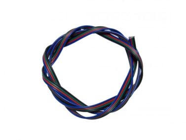 4-conductor, 22AWG ribbon cable 1M