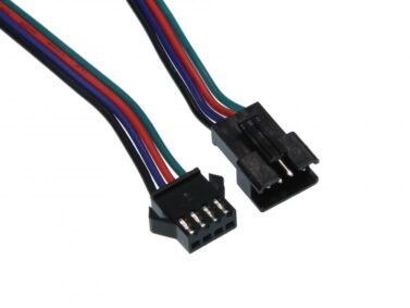 4-pin JST SM Plug & Cable Assembly