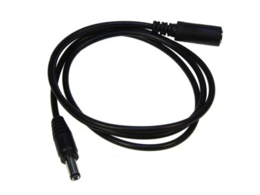 Barrel Jack Extension Cable - M-F (3 ft)