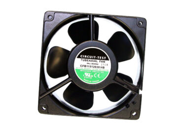 Fan 120x38mm, 115VAC, Plastic Impeller, Ball Bearing