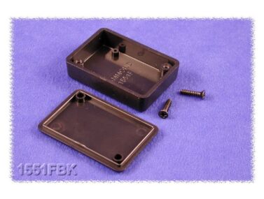ABS Enclosure, Handheld, Black - 50x35x15mm (2x1.4x0.6in)