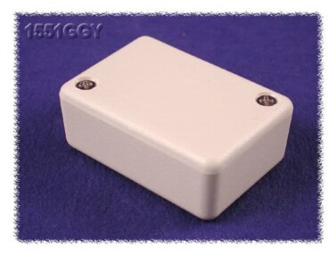 ABS Enclosure, Handheld, Gray - 50x35x20mm (2x1.4x0.8in)