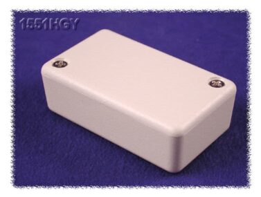 ABS Enclosure, Handheld, Gray - 60x35x20mm (2.4x1.4x0.8in)