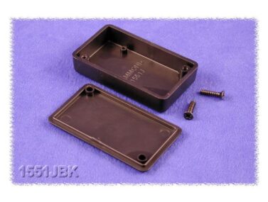 ABS Enclosure, Handheld, Black - 60x35x15mm (2.4x1.4x0.6in)