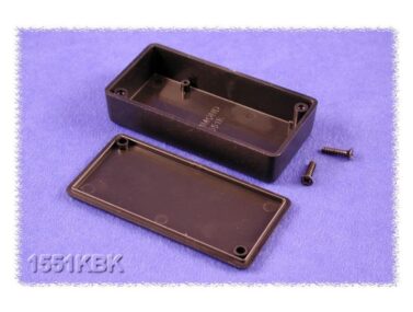 ABS Enclosure, Handheld, Black - 80x40x20mm (3.2x1.6x0.8in)