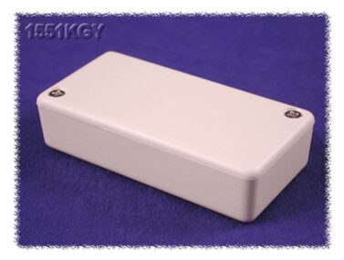 ABS Enclosure, Handheld, Gray - 80x40x20mm (3.2x1.6x0.8in)