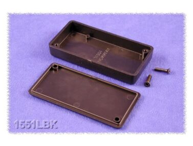 ABS Enclosure, Handheld, Black - 80x40x15mm (3.2x1.6x0.6in)