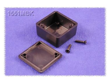 ABS Enclosure, Handheld, Black - 35x35x20mm (1.4x1.4x0.8in)