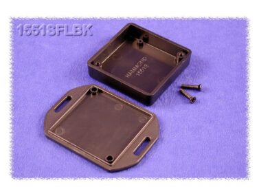 ABS Enclosure, Handheld, Black - 50x50x15mm (2x2x0.6in)
