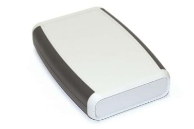 ABS Enclosure, Handheld, Gray/Gray - 117x79x24mm (4.6x3.1x1in)