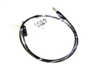 Banana Patch Cord, 24" - Black