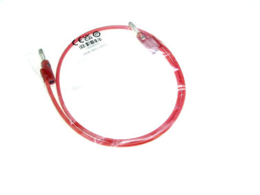 Banana Patch Cord, 24" - Red