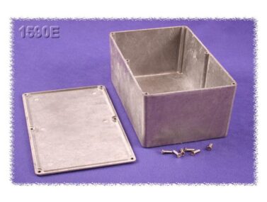 Diecast Aluminium Enclosure, Standard, Natural - 188x119x78mm (7.4x4.7x3.1in)
