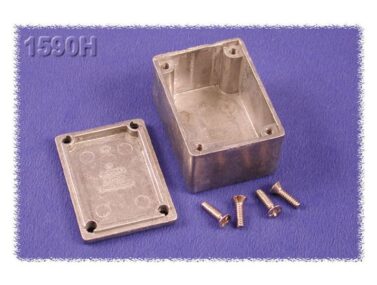 Diecast Aluminium Enclosure, Standard, Natural - 53x38x27mm (2.1x1.5x1.1in)