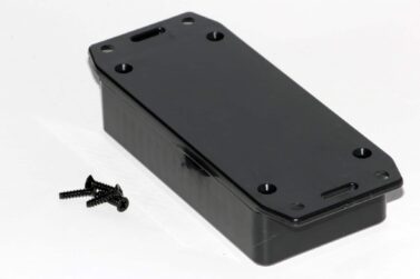 ABS Enclosure, General Purpose, Flanged Lid, Black - 99x51x20mm (3.9x2x0.8in)