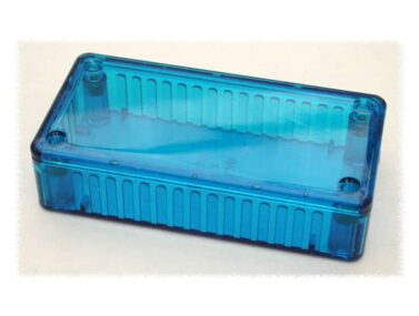 Polycarbonate Enclosure, General Purpose, Translucent Ice Blue - 99x51x20mm (3.9x2x0.8in)