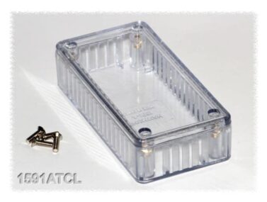 Polycarbonate Enclosure, General Purpose, Clear - 99x51x20mm (3.9x2x0.8in)