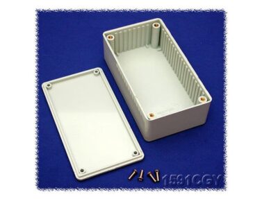 ABS Enclosure, General Purpose, Flame Retardant, Gray - 119x66x36mm (4.7x2.6x1.4in)