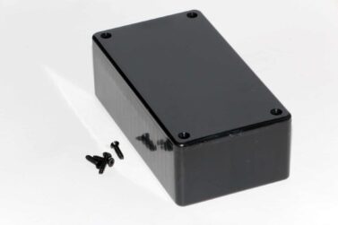 ABS Enclosure, General Purpose, Black - 119x66x36mm (4.7x2.6x1.4in)